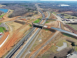 Construction on Exit 95