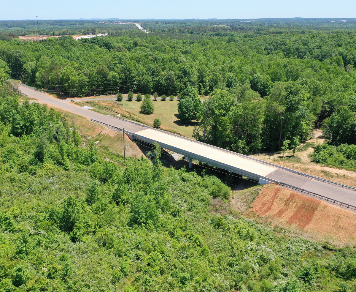 Construction of New Overlook Bridge