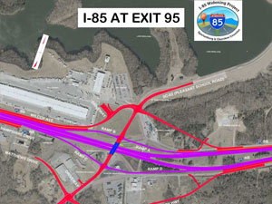 thumbnail of I-85 at exit 95 rendering